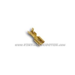 Cosse plate femelle à sertir Laiton 4,8 mm 